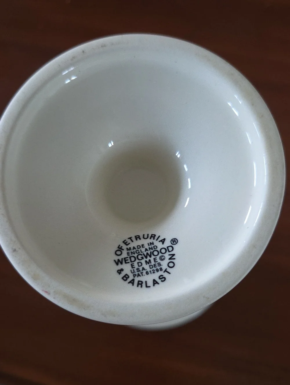Wedgwood Edme Creamware Trumpet Vase England